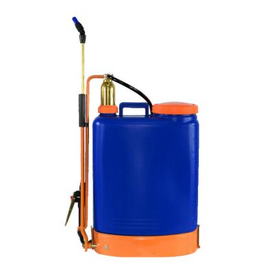 China Copper 20L Manual Agricultural Chamber Backpack Manual Sprayer for sale