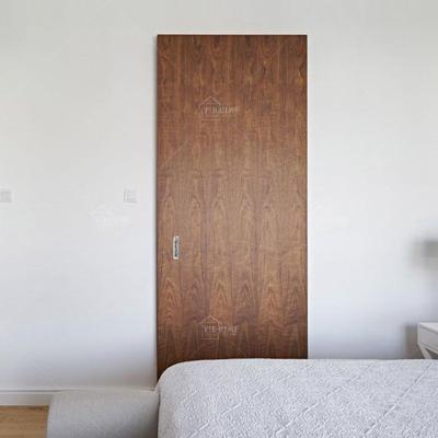 China Fire Protection China Manufacturer Top Luxury Bedroom Sliding Door For Kitchen Door Interior Magic Wooden Ghost Sliding Door for sale