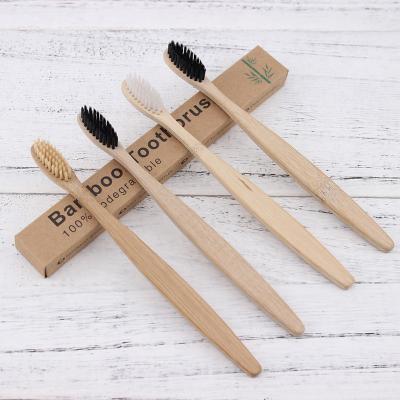 China Eco-friendly CE Approved Eco-friendly Bamboo Charcoal Bristles OEM Toothbrush With Customized Packing And Logo for sale