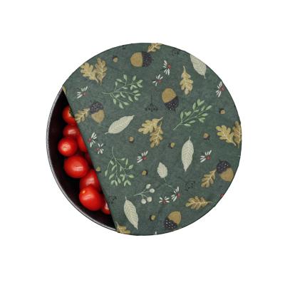 China Keep Fresh Eco-Friendly Washable Fresh Food Reusable Beeswax Food Preservation Wrap for sale