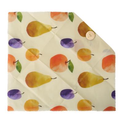 China Keep Food Fresh Reusable Beeswax Food Wrap For Food Sustainable Eco Friendly Products Zero Waste Free Storage for sale