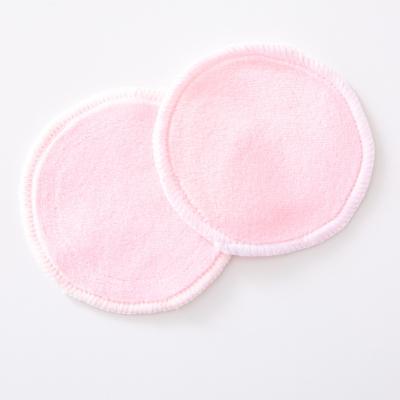 China Soft Colorful Reusable Organic Bamboo Cotton Make Up Remover Pads for sale