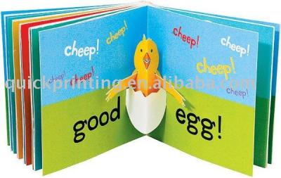 China paper & New Cardboard Design Children Story Books for sale