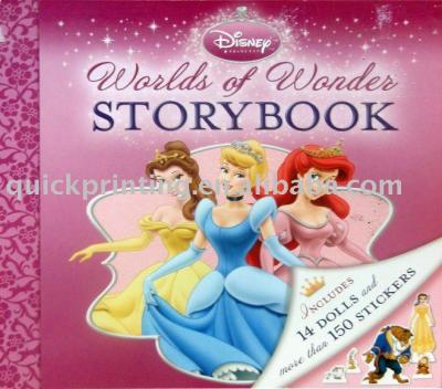 China paper & 2017 English Cardboard FSC Children Story Book for sale