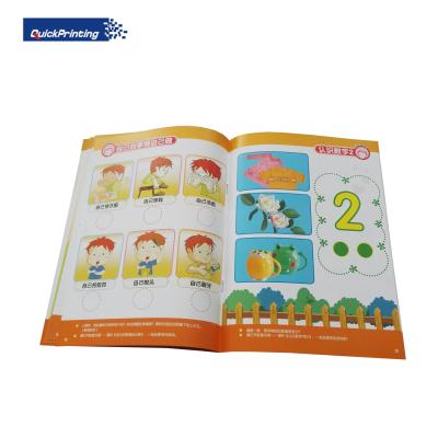 China paper & High Quality Cardboard Kids Coloring Brochure Printing For Reading for sale