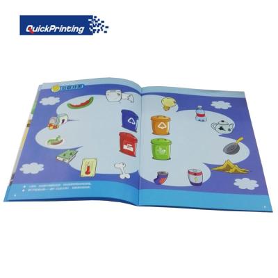 China paper & Cardboard Printing Service of the Curriculum Manual for Kindergarten Oriented Activities on Waste Classification for sale