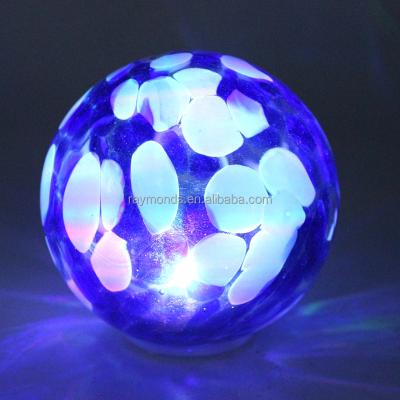 China Decoration Decoration Solid Color Night Glass Lamp for sale