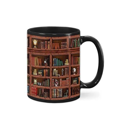 China Sustainable Hot Creative Shelf Water Cup Custom Ceramic Coffee Mug for sale