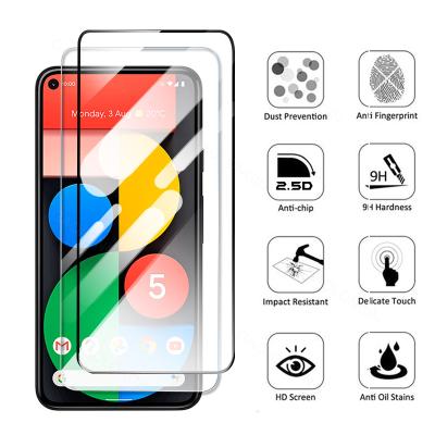 China High Definition 9H 2.5D High Definition No White Line Screen Protector For Google Pixel 4A for sale