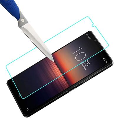 China Anti Double Light Blue Strong No White Line Anti Blue Light Screen Protector For Sony Xperia 1 5 10 for sale