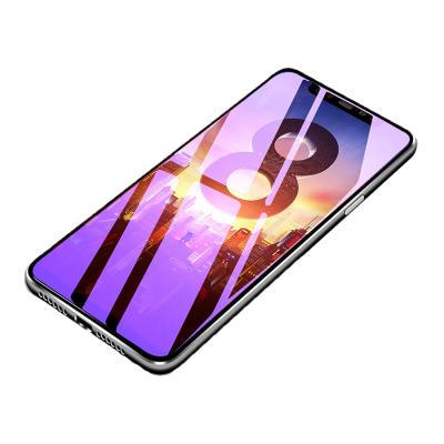 China High Quality Anti Blue Light 9D Anti Blue Light Screen Glass Protector For Redmi Note 9S for sale