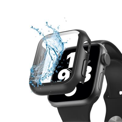 China Wholesale Silica Gel Protection Anti-drop Shock Proof Hand Waterproof Watch Case For Apple Watch 7 Case for sale