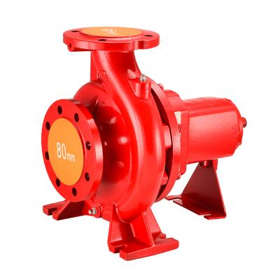 China Automotive Industry Single Stage Pump Professional Certificate Customized Bare Shaft Water Height Automatic Electric End Suction Pump for sale