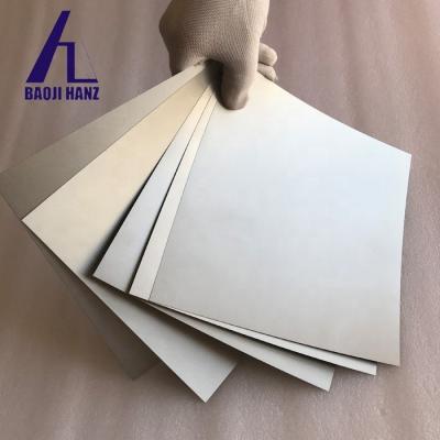 China Medical superelastic nitinol sheets plates for sale