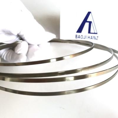 China High quality Medical grade super elastic flat nitinol wire for sale