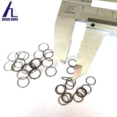 China Baoji Hanz best price super elastic medical lock nitinol rings for sale