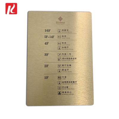 China Kexian Low MOQ Stainless Steel Indoor Floor Wall Directional Sign Classic Directional Wayfinding Sign +modern Kexian Meeting Place Indoor Directory Floor Index Sign for sale