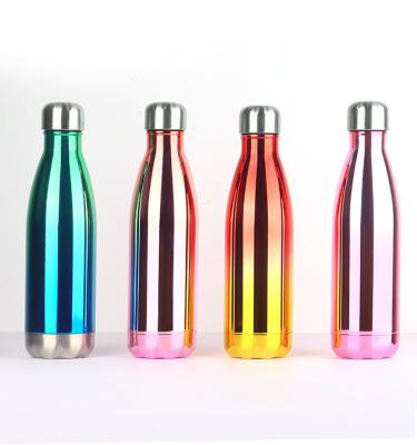 China 2022 Sustainable Sports Gym New Arrival CAYI Water Vacuum Flask Cola Shaped Drinking Bottle With Customized Printing for sale