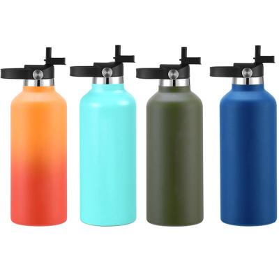 China 500ml PORTABLE Insulated Vacuum Flask Double Wall Stainless Steel Sports Water Bottle for sale