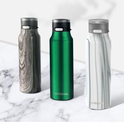 China 2022 Manufacture 500ml Double Wall Stainless Steel Travel Water Bottle Custom 316 Standard Mouth Stocked Vacuum Flask for sale