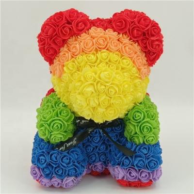 China Wholesale Handmade Rose Bears, Flowers with Bears, Bears with Flowers Made in China for sale