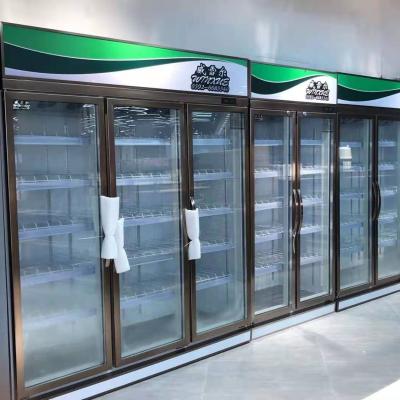 China Upright Single-temperature Beverage Display Fridge / Beverage Showcase / Display Cooler for sale