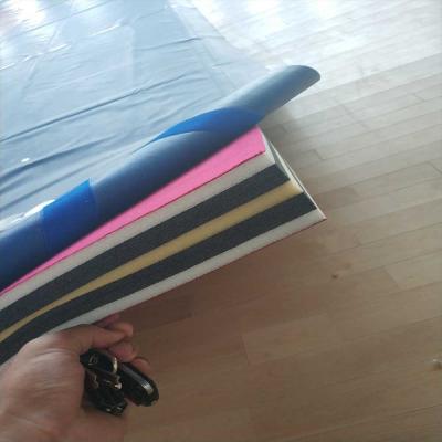 China High quality standard size XPE foam mat floor mat manufacturer direct selling martial arts pvc vinyl+ wrestling training pvc covering for sale