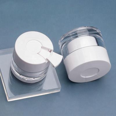 China 2023 Plastic Jar And Cosmetic New Product Container With Spoon Scoop Pouch for sale