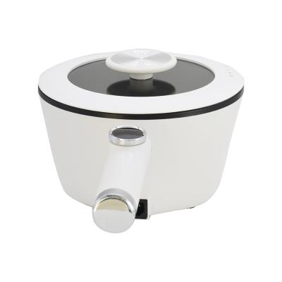 China Morden 5 in 1 Mini Travel Multifunctional Electric Cooker Cooking Pot Decoct Frying Pan Machine Hotpot Stainless Steel Meat Pan for sale