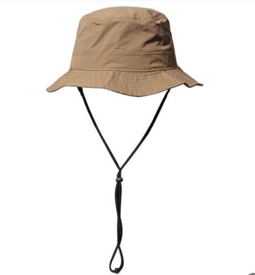 China Waterproof Fishing Boonie Sun Protection Hat Sun Protection Boonie For Man And Women Foldable Bucket Hat For Hiking for sale