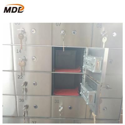 China Commercial stainless steel safe deposit box for bank hotel safe deposit box stainless steel deposit locker for sale