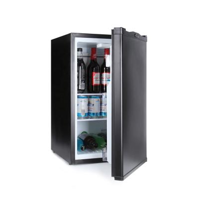 China Absorption 50 L no noise hotel minibar, silent hotel mini fridge, absorption cooling refrigerator for sale