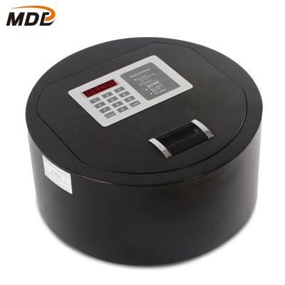 China High quality solid steel anti-theft round car safe box hidden in the spare wheel for sale