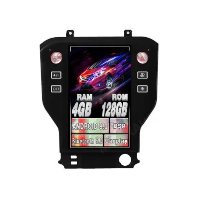 China ZhiFang Tesla Automotive Style Touch Screen Android Gps Vertical Navigation DVD Player For Car Ford Mustang Plus 11.8