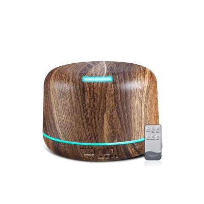 China Diffuser 300ml, Wood Grain Aromatherapy Hotel Essential Oil Diffusers for Essential Oils with Remote, Timer, Auto Shut Off for sale