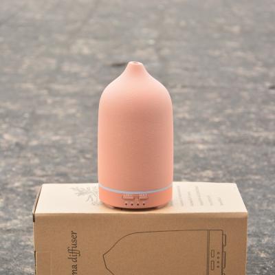 China 2022 New Style Hotel Hand-make Ceramic Ultrasonic Aroma Diffuser 8 Color In Stock for sale