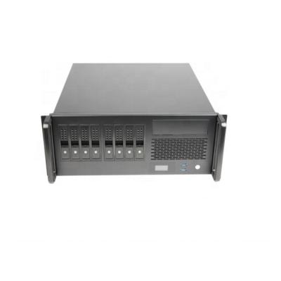 China With 4U fan chassis/storage case with 8x3.5” PSU. PS-2 Hot-swap HDD EKI-N445-R8 for sale