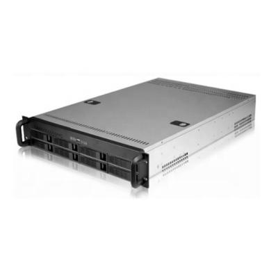 China With Fan 2U High Density Storage Server Case EKI-N288R With 8*3.5” Hot Plug SATA / SAS Tray for sale