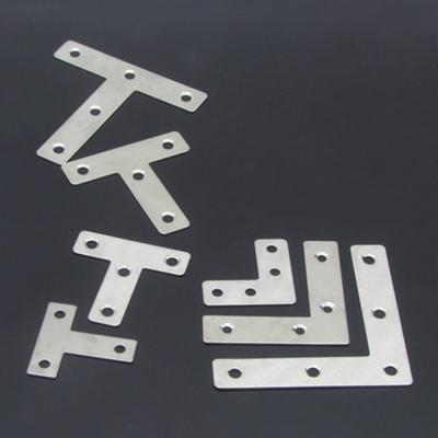 China One line L shaped Metal Stamping Parts Thickened Stainless Steel Fittings for sale