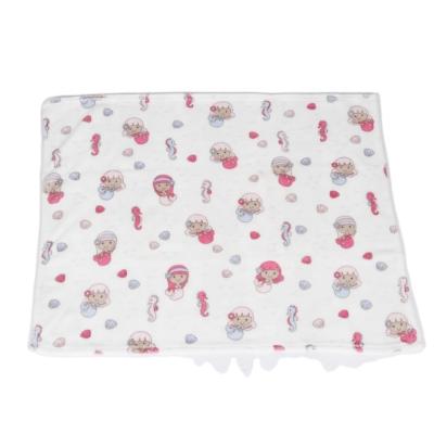 China Folded Specializing in the Production of OEM Quality Baby Blanket Animal Soft Fleece Flannel Baby Blanket for sale