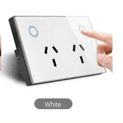 China Convenient Security Shinelite Fast Delivery Black/White Smart Wifi AU Wall Socket for sale