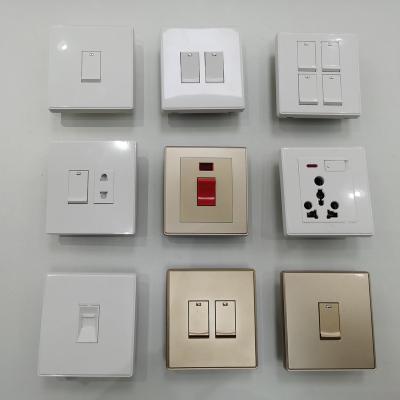 China Bangladesh Pakistan Multi Market Safety Goods Wall Switch Electric Light Switch for sale