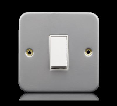 China Durable Industrial Non Fading Security Function Chain 1 Strip Wall Metal Clad Switch for sale