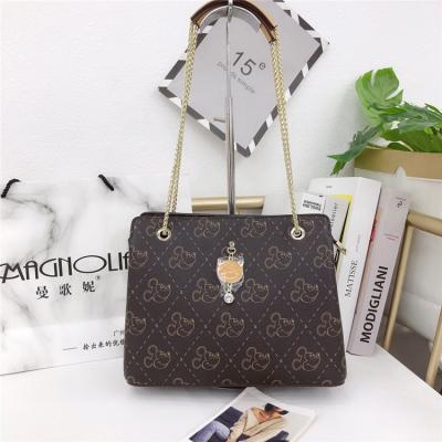 China 2022 PU Fashion Embroidery Custom Printing New Brand Bag Soft Leather Purses And Handbags Luxury Women With Small MOQ Customized for sale