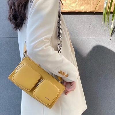 China New Logo Fashion Ladies Sling Shoulder Custom Functional PU Cross - Luxury Custom Body Bag Cross - Body Messenger Bag For Women for sale