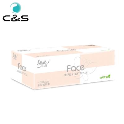 China Hot Selling Portable Biodegradable Premium Tissue Box Tissue Box Factory Premium Soft Tissue Facial Tissue for sale