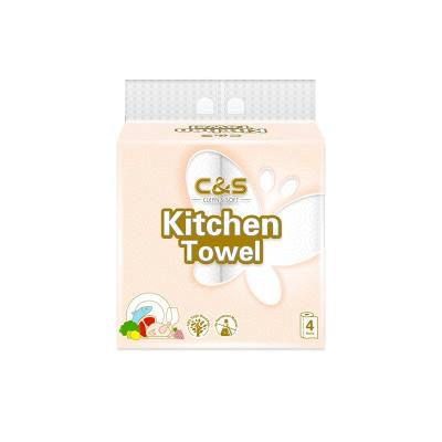 China Hotel Restaurant Home Party Customized Ultra Oil Suction Multi Functional Kitchen Paper Towel Paper Tissue for sale