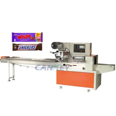 China High Speed ​​Granola Food Cereal Bar Packaging Chocolate Bars Packing Machine for sale