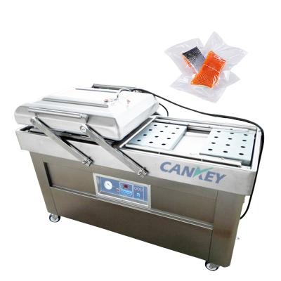 China Food Vacuum Packing Double Chamber Peel Machine Food for sale