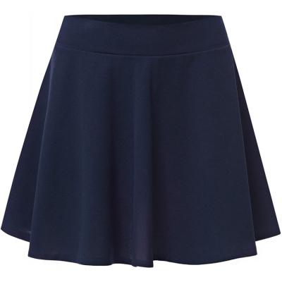 China Listing Sexy Women's New Mini Ruffled Skater Skirt Casual Flared Stretch Soft Basic Anti-Static for sale